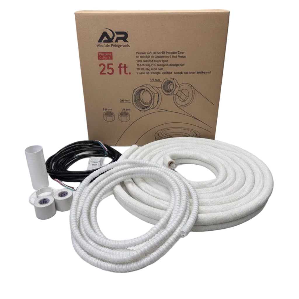25ft Line Set Kit, For 9K or 12K Mini Splits