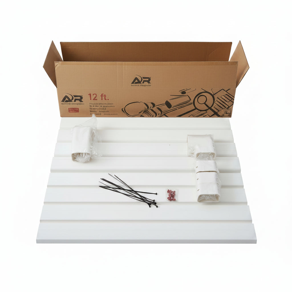Line Set Cover Kit for Ductless Mini-Split & Central Air Systems
